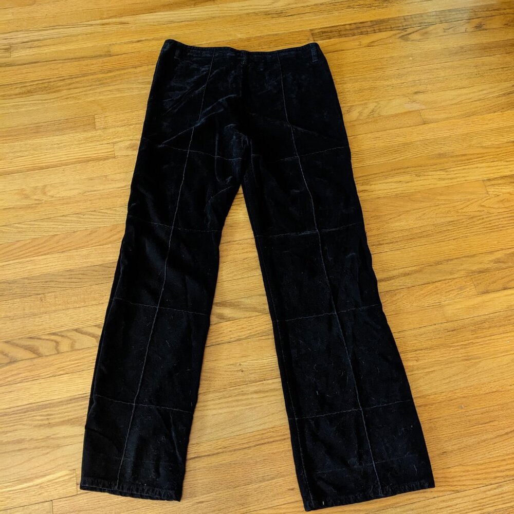 Point Zero Suede-Look Velvet Pants
